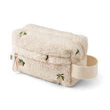 Liewood Trine Pile toilet bag Embroidery | Peach /Sandy Embroidery