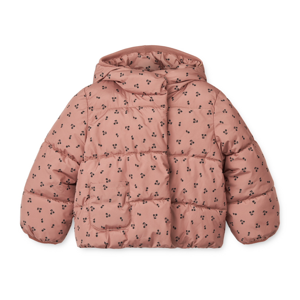 Liewood Giovanna Jacket | Cherries /Dark rosetta