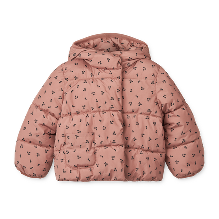 Liewood Giovanna Jacket | Cherries /Dark rosetta