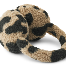 Liewood Albero Pile Ear Warmers | Mega Leo /Oat mix