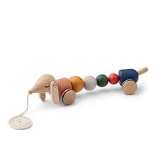 Liewood Barthes Pull Toy | Golden caramel multi mix