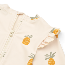 Liewood Sille Swimsuit with Longsleeves | Pineapples /Cloud Cream