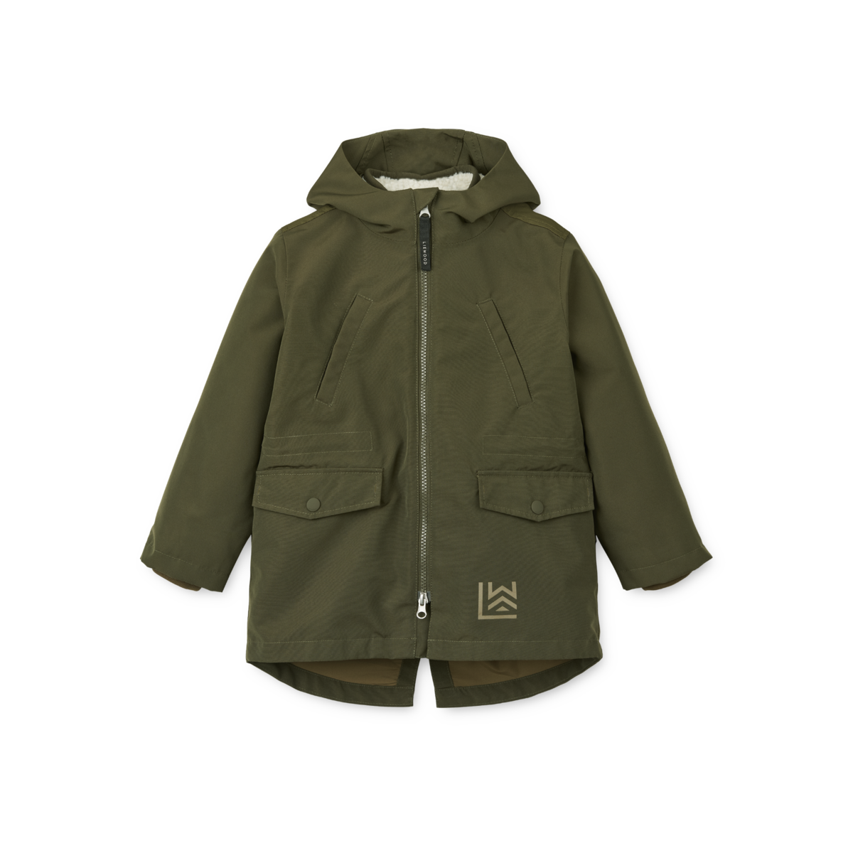 Liewood Timber 2 in 1 Jacket | Army brown mix