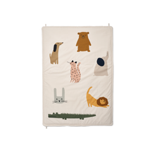 Liewood Gilly Classic Activity Multi Blanket | Classic Animals /Sandy