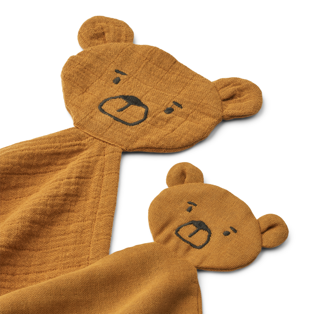 Liewood Alya Bear Cuddle Cloth Set | Golden caramel