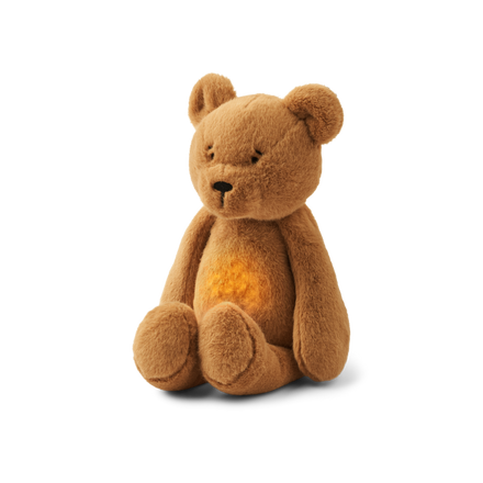 Liewood Hattie Cuddle Bear Humming Teddy | Golden caramel