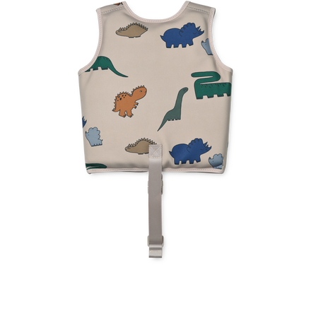 Liewood Dove Life Jacket | Dinosaurs /Fog