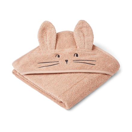 Liewood Albert Rabbit Bathcape | Pale tuscany