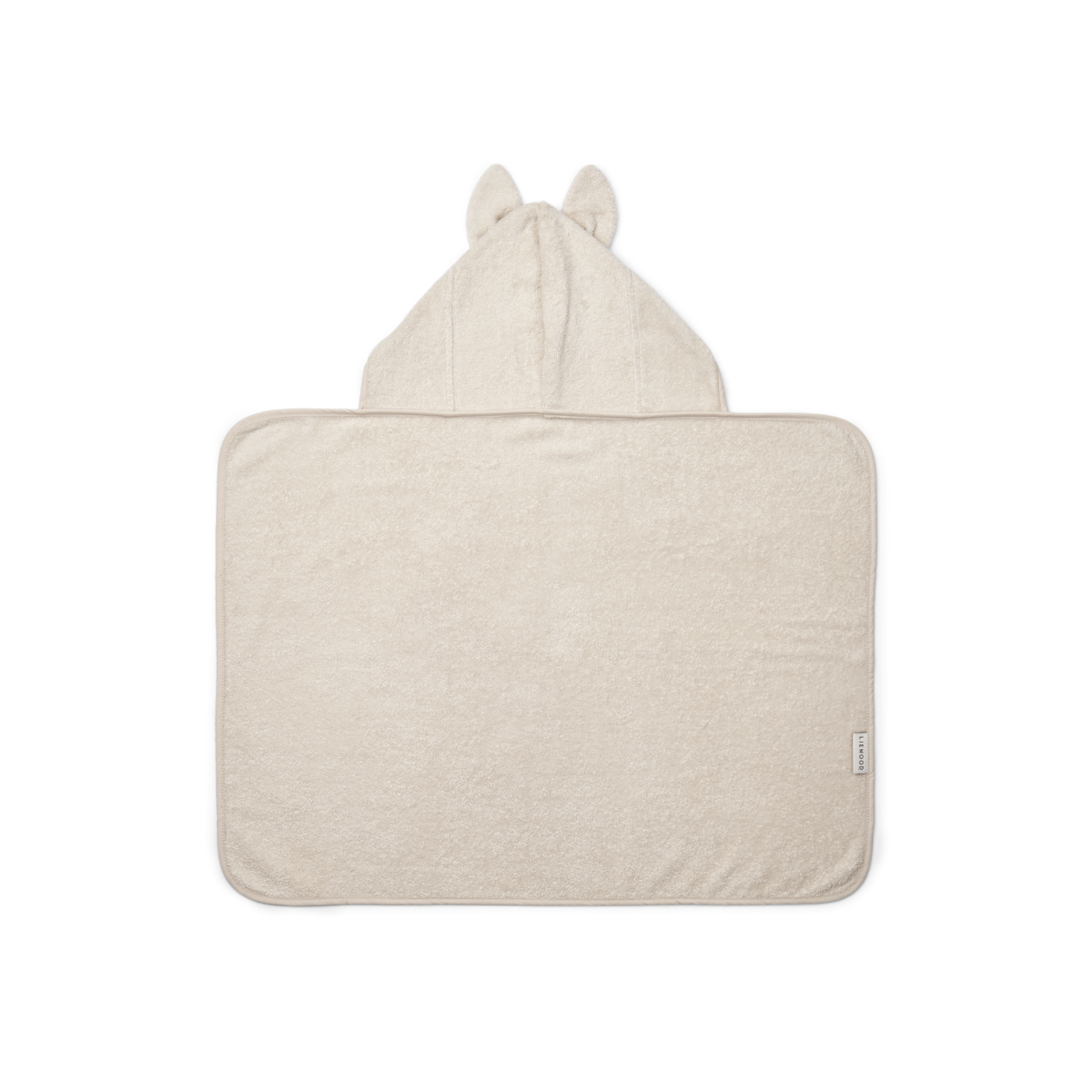 Liewood Vilas Rabbit Baby Bathcape | Sandy