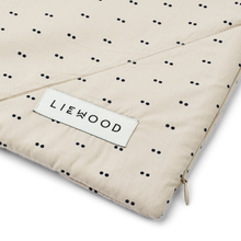 Liewood Benedicte Printed Bed Bumper | Double dot /Silver lining