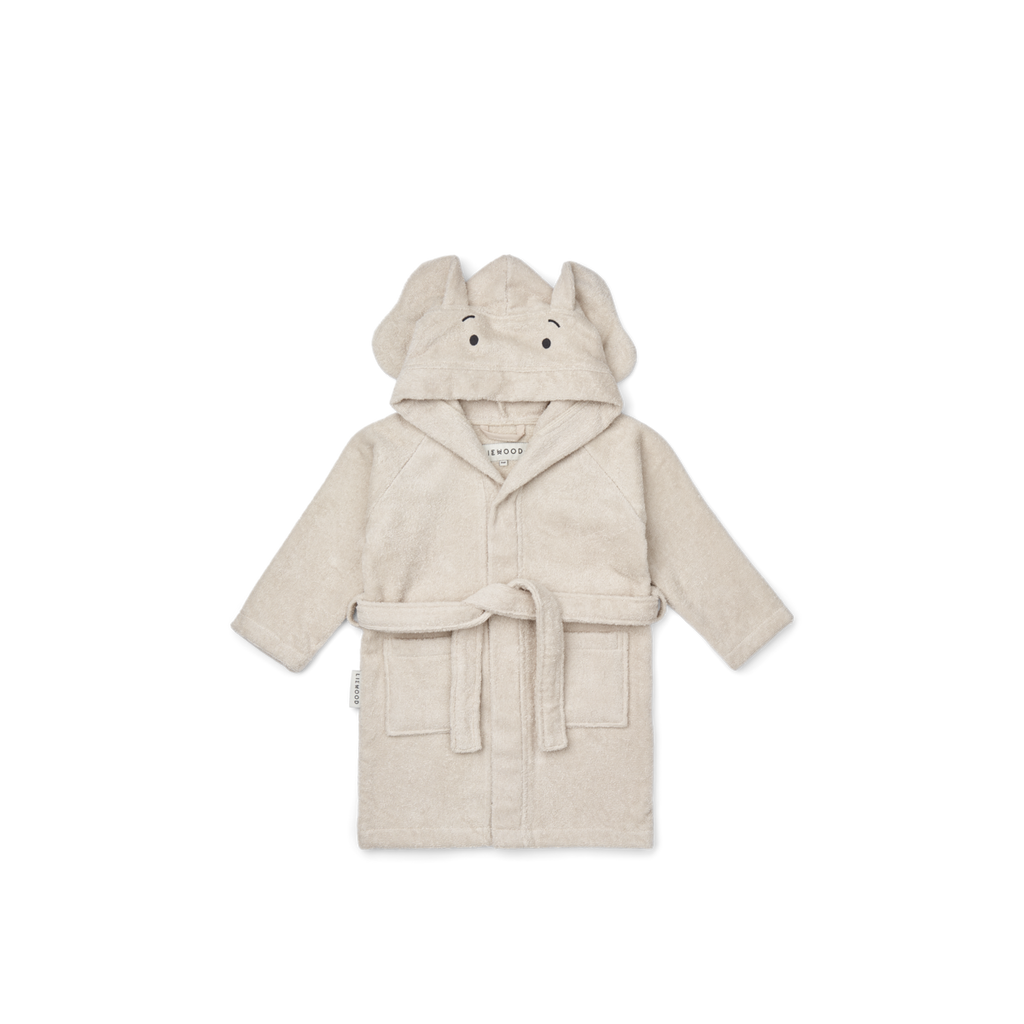 Liewood Lily Elephant Bathrobe | Sandy