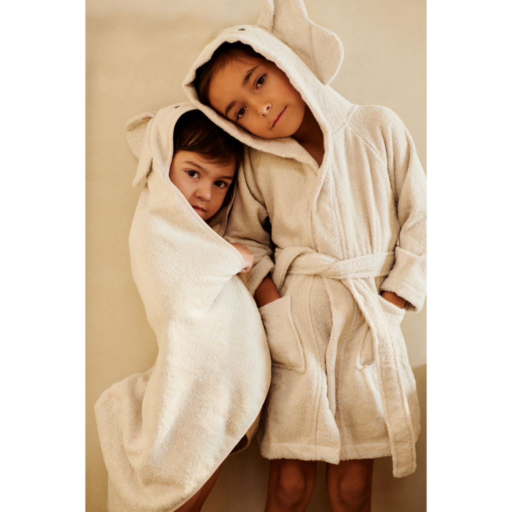 Liewood Lily Elephant Bathrobe | Sandy