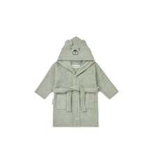 Liewood Lily Bear Bathrobe | Dove blue