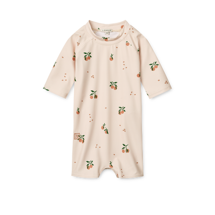 Liewood Thor Baby Swim Jumpsuit | Peach/Sea shell