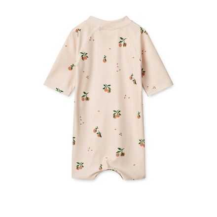 Liewood Thor Baby Swim Jumpsuit | Peach/Sea shell