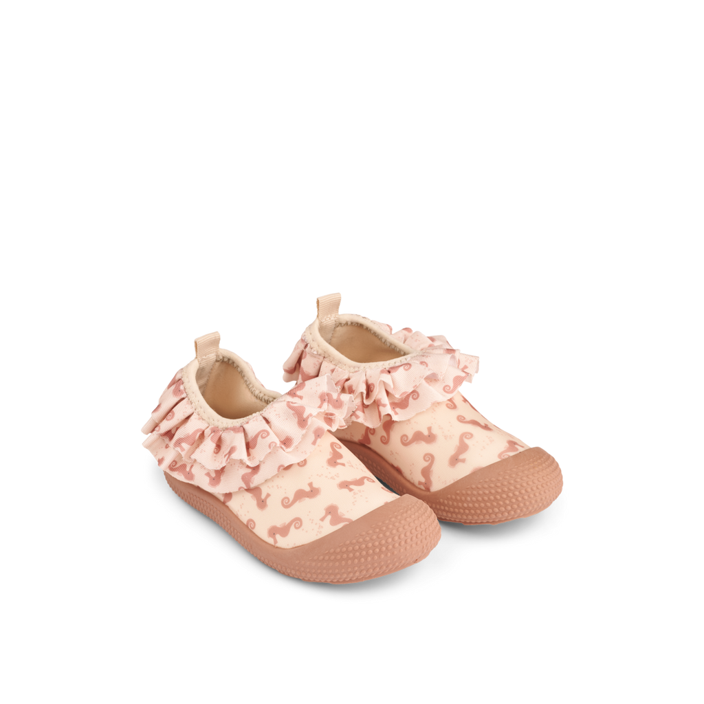 Liewood Sanjia Flounce Water Shoes | Seahorse /Apple blossom