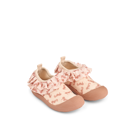 Liewood Sanjia Flounce Water Shoes | Seahorse /Apple blossom