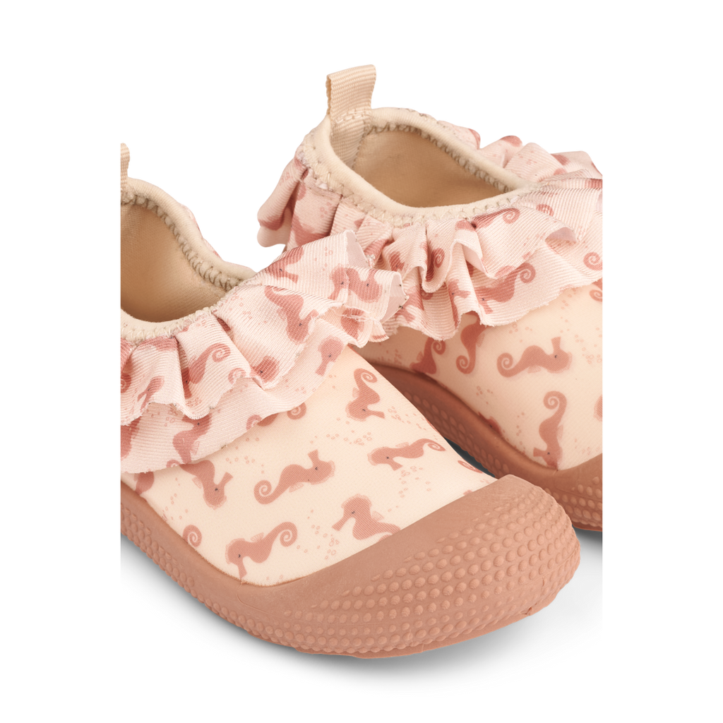 Liewood Sanjia Flounce Water Shoes | Seahorse /Apple blossom