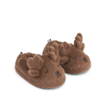 Liewood Aviaja Reindeer Slippers | Pecan