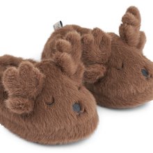 Liewood Aviaja Reindeer Slippers | Pecan