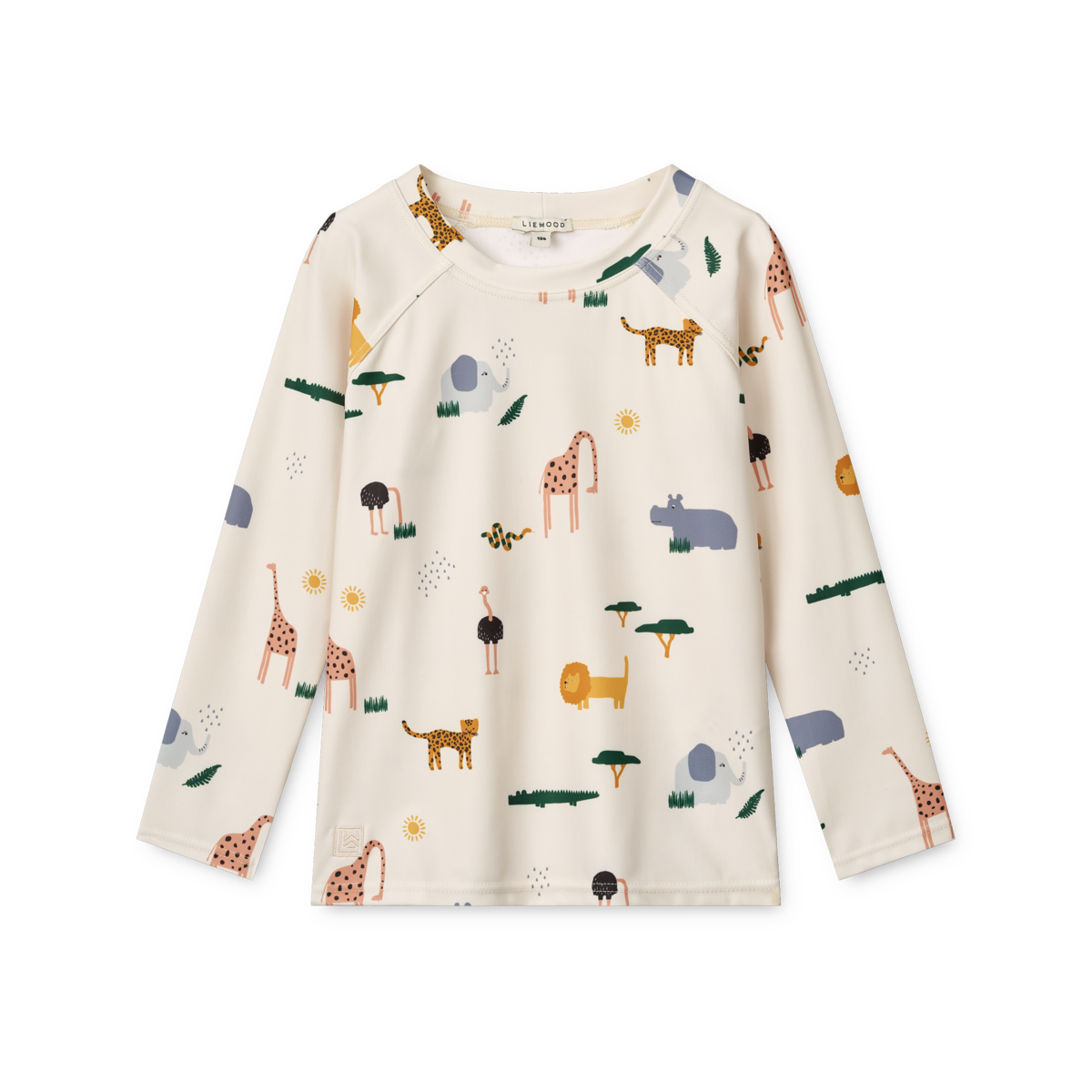 Liewood Noah Long Sleeve Swim T-shirt | Safari sandy mix