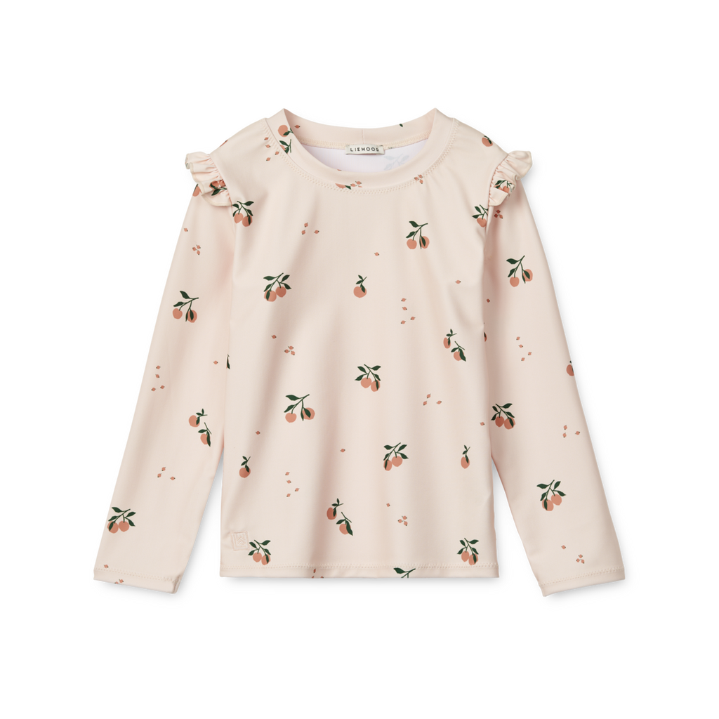 Liewood Tenley Swim T-shirt | Peach/Sea shell