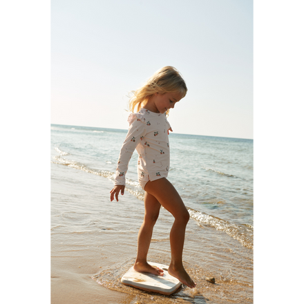 Liewood Tenley Swim T-shirt | Peach/Sea shell