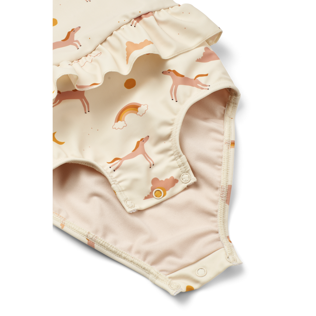 Liewood Amina Baby Swimsuit | Dream /Ecru