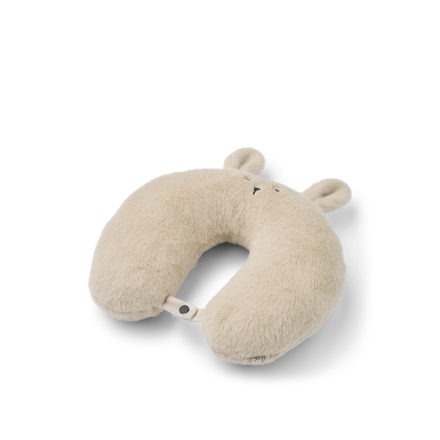 Liewood Alto Rabbit Travel Neck Support Cushion | Fog