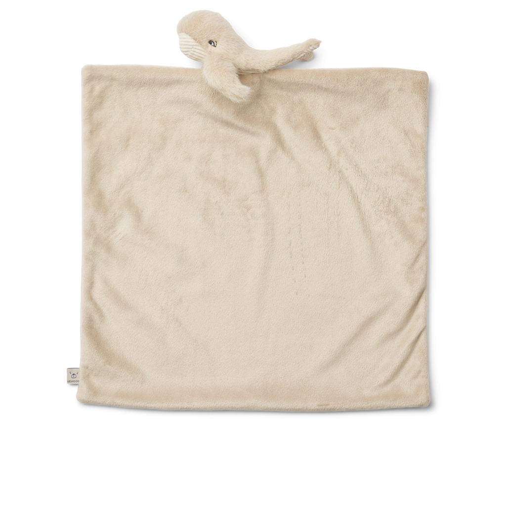 Liewood Camdon Whale Cuddle Cloth | Fog