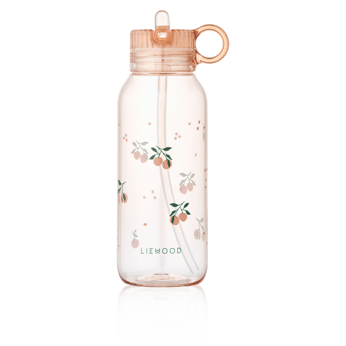 Liewood Yang Tritan Water Bottle 500ml | Peach/Sea Shell