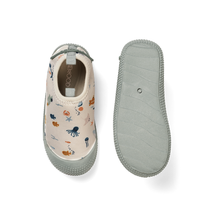 Liewood Sanjia Water Shoes | Sea creature /Sandy