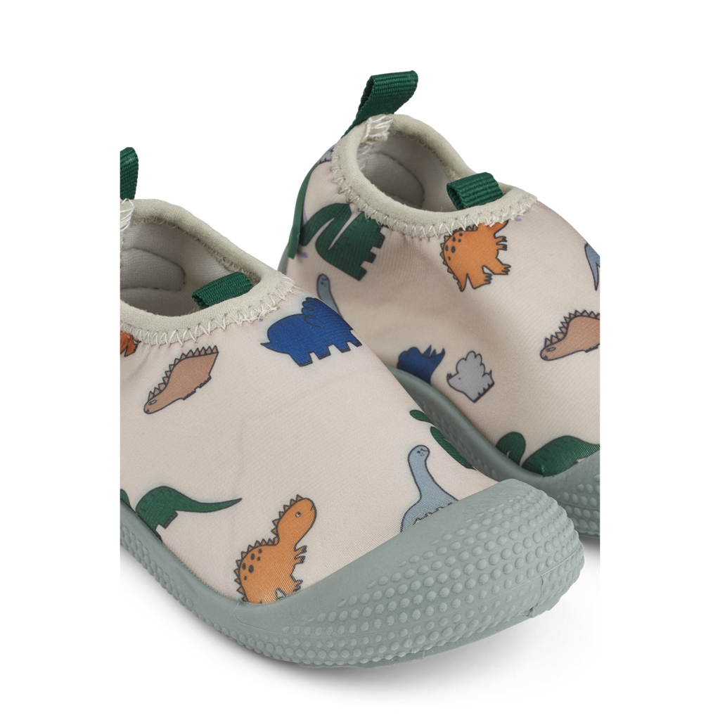 Liewood Sanjia Water Shoes | Dinosaurs /Fog