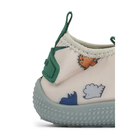 Liewood Sanjia Water Shoes | Dinosaurs /Fog