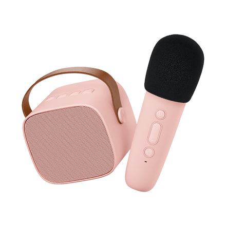 Lalarma Karaoke Set With Wireless Microphone | Pink