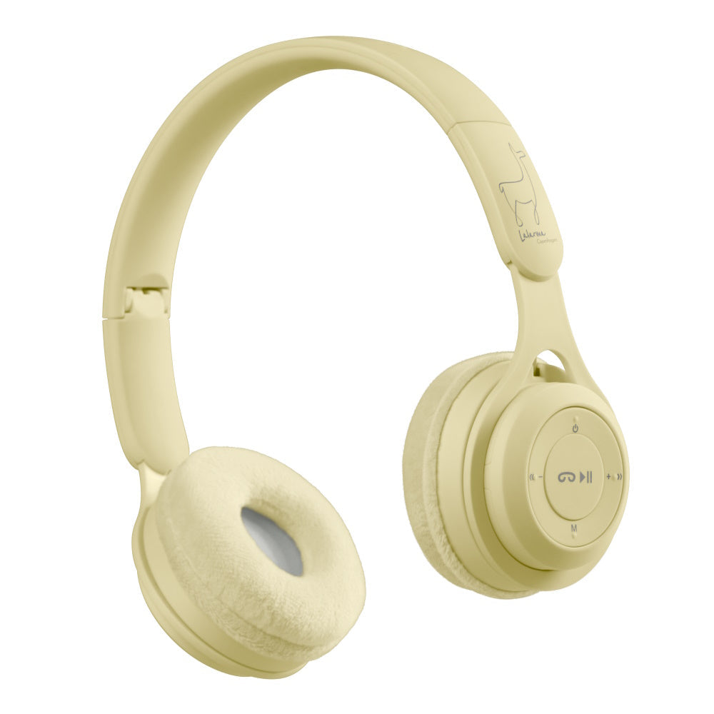 Lalarma Wireless Headphones | Yellow Pastel