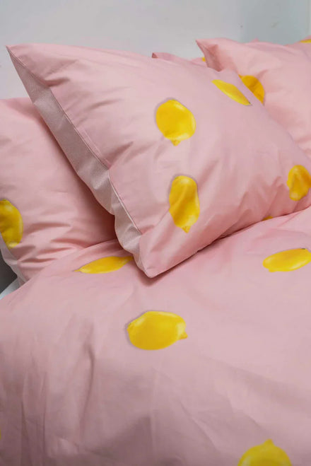 SNURK Duvet set 140x200/220cm | Lemon