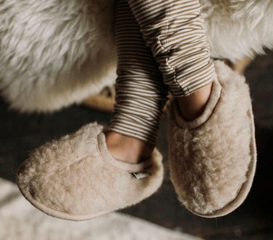 * Alwero Children's Slippers Ballerina Junior With Anti-Slip Sole | Graphite
