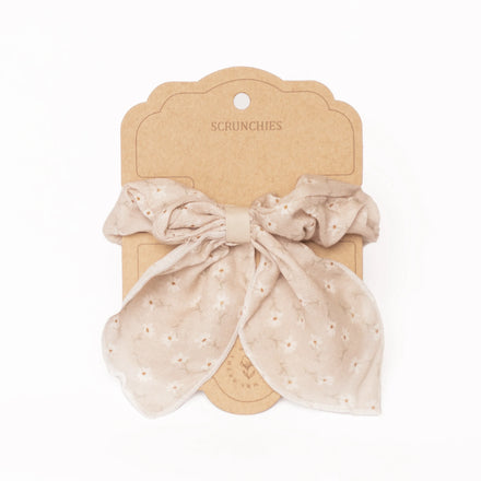 Mrs. Ertha Bow Scrunchie | Little Daisies