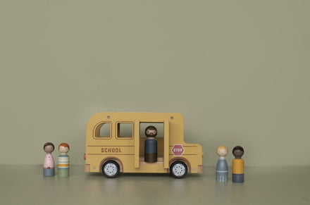 Little Dutch School Bus With Dolls