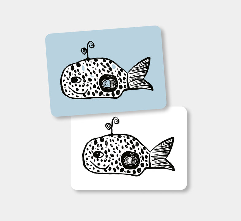 Mini Coco Sensory Cards Baby Flash Cards | Ocean
