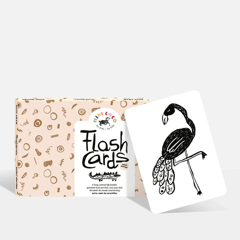 Mini Coco Sensory Cards Baby Flash Cards | Safari