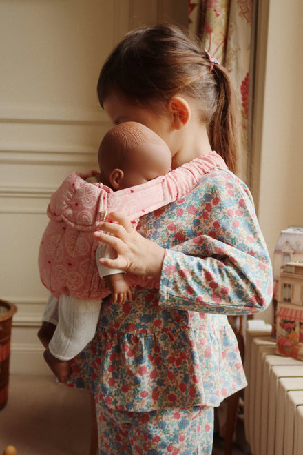 Konges Sløjd Doll Carrier | Lacy Pink