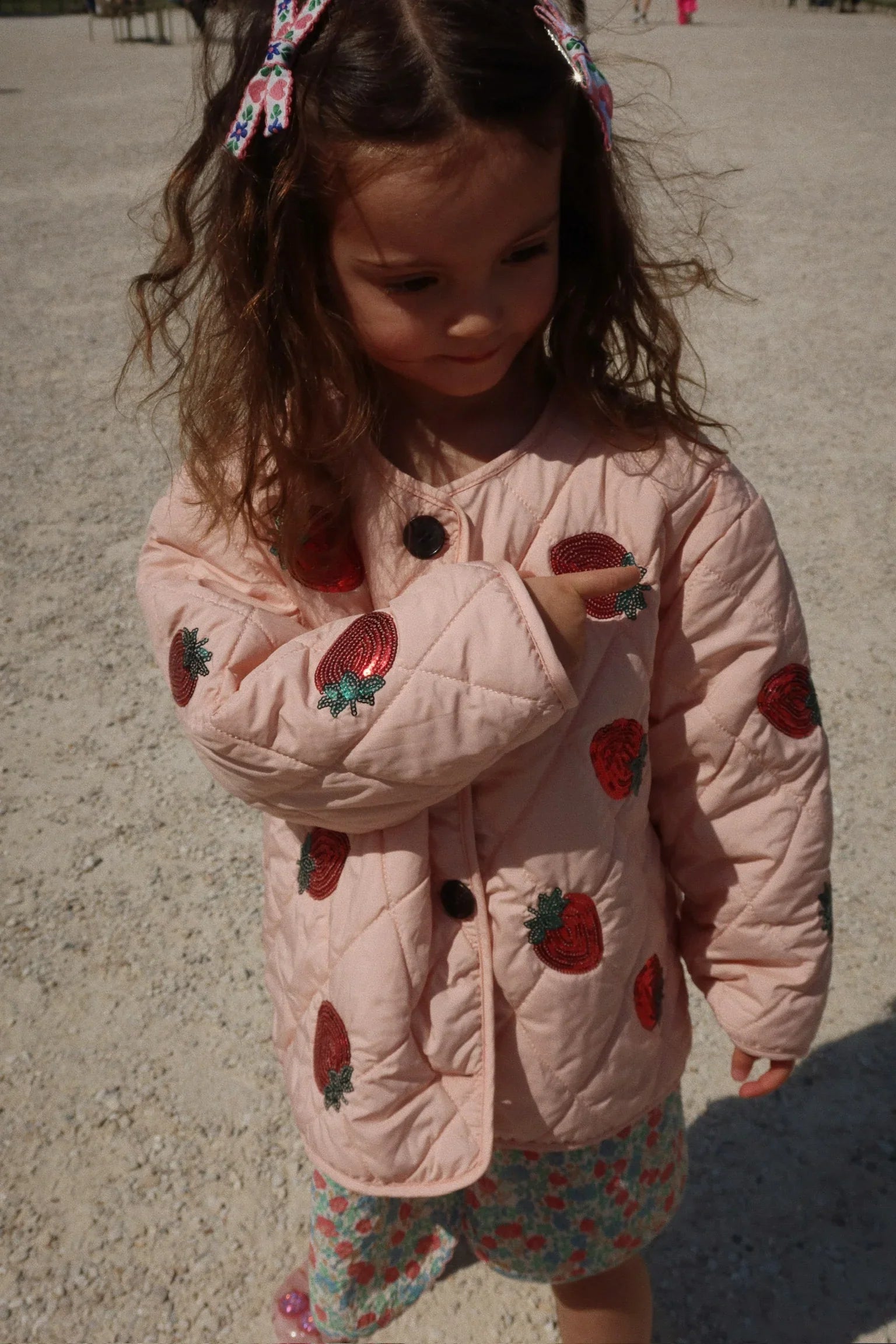 Konges Sløjd Flora Jacket | Strawberry