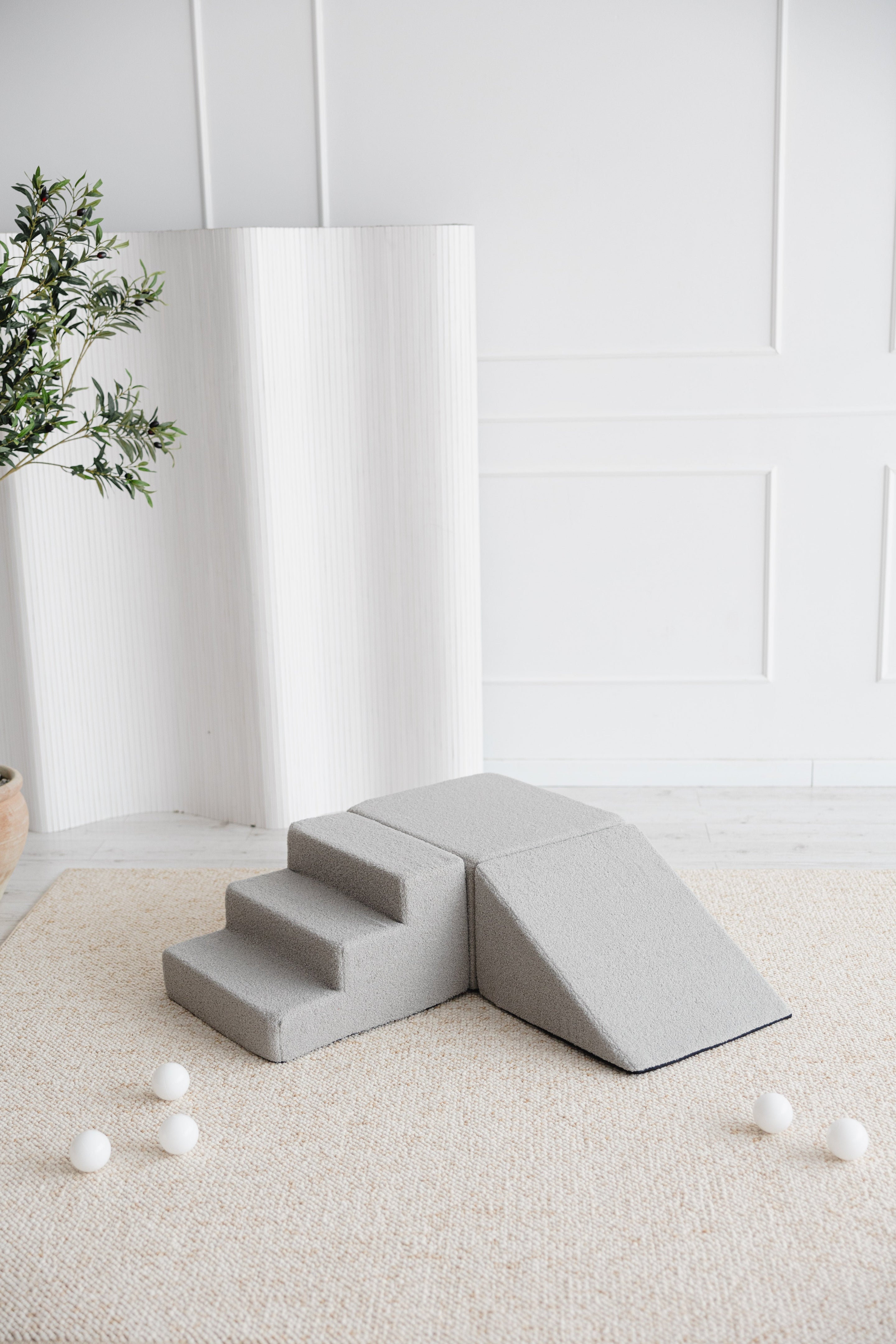 Moje Playset Bouclé Elements 3pcs | Grey