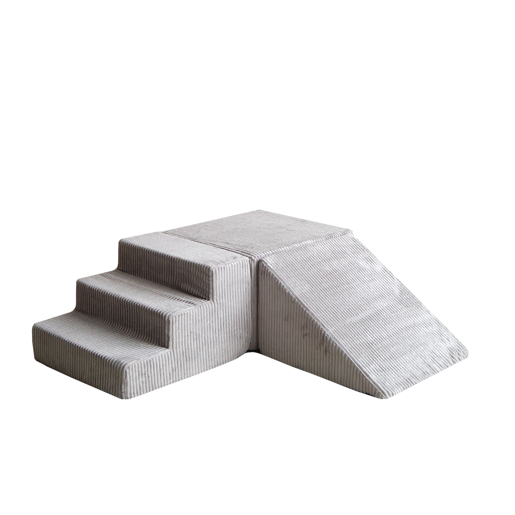 Moje Playset Velvet Rib Elements 3pcs | Grey