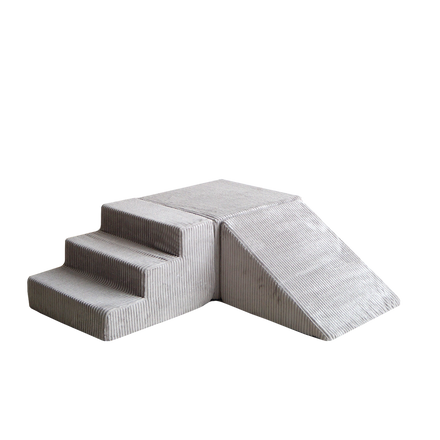 Moje Playset Velvet Rib Elements 3pcs | Grey