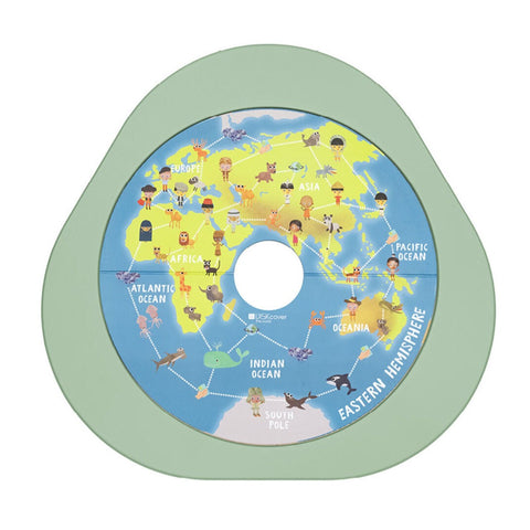 Stokke® Mutable ™ game board double -sided around the world
