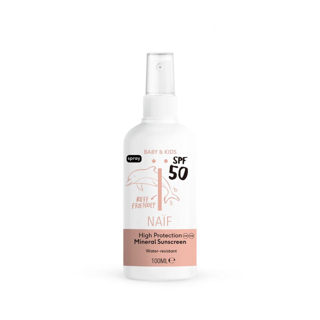 Naïf sunscreen spray for Baby & Kids SPF50 | 100ml