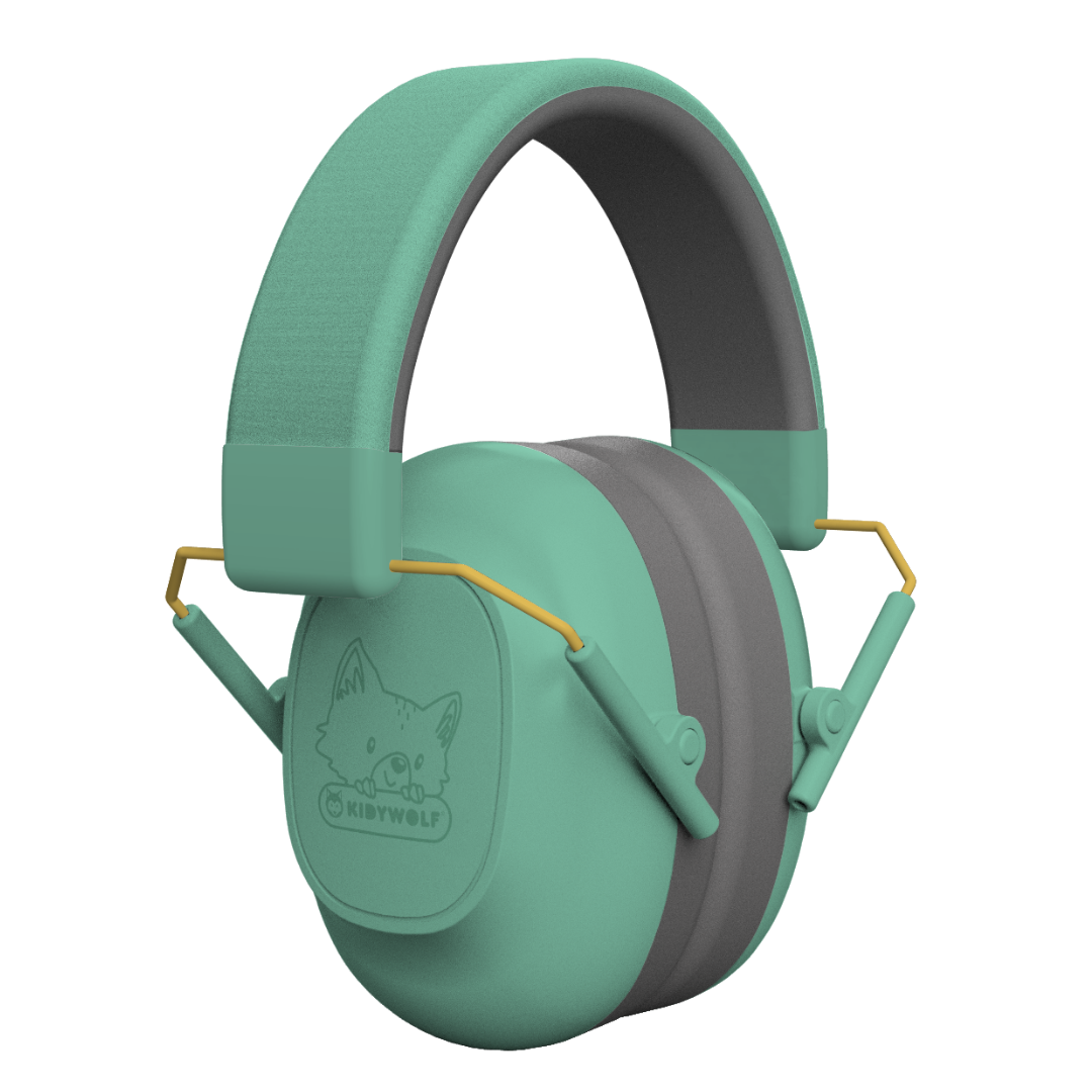 Kidywolf Kidynoise Hearing Protectors | Green - PRE ORDER 25/04